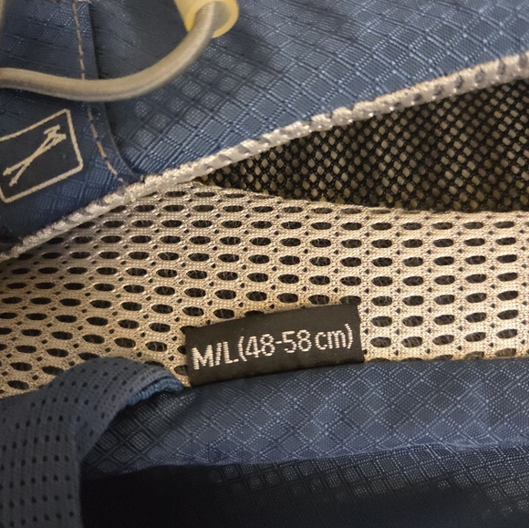 Osprey Kestrel 28 M/L Backpack Hiking Travel Camping Outdoor Blue/Gray - Picture 13 of 16